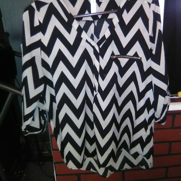 Tacera Tops - V neck blouse.